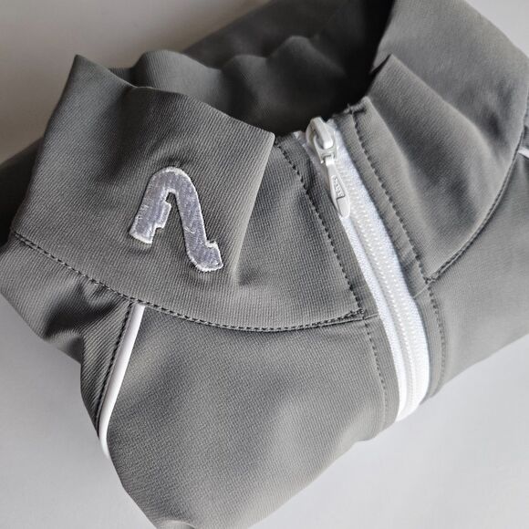 Flylow Performance Quick Dry Jacket (Men's XL) Gray Golf Logo Full Zip - Picture 1 of 12